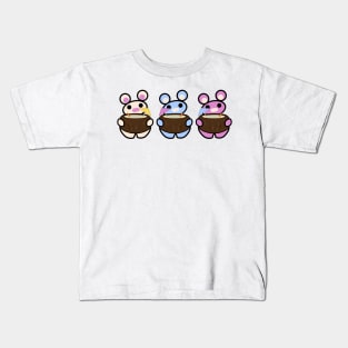 Three Chibis (Coconuts) Kids T-Shirt